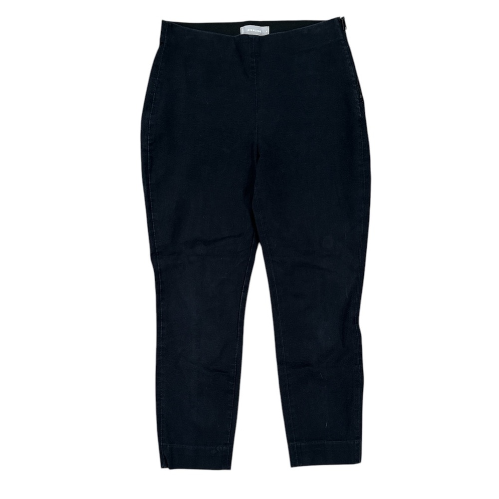 Everlane The Side Zip Work Pant Size 4 Navy Blue